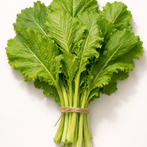 Freshly Extracted Mustard Leaves